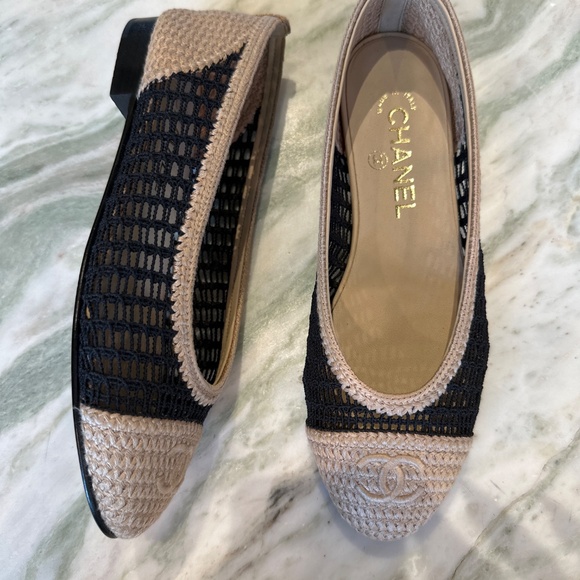 BRAND NEW Chanel Crochet Ballet Flats - Picture 4 of 4